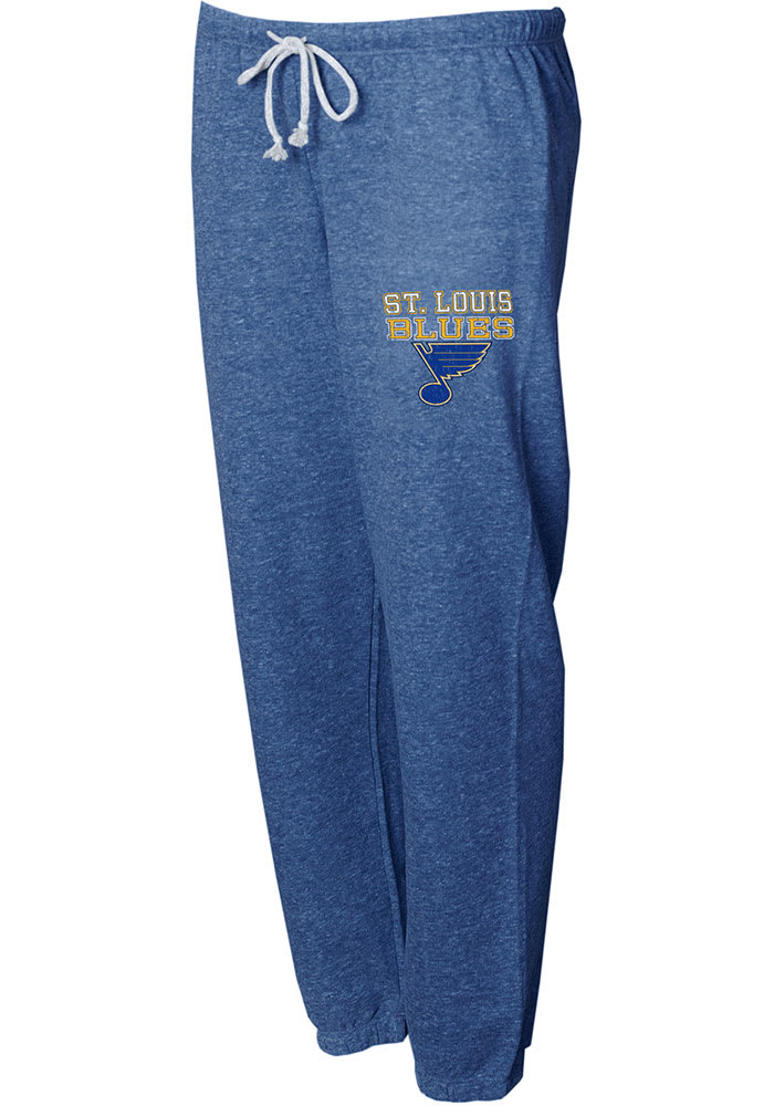 St Louis Blues Womens Mainstream Navy Blue Sweatpants