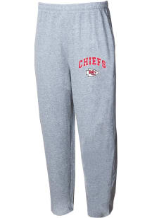 Kansas City Chiefs Mens Grey Mainstram Arch Fashion Sweatpants