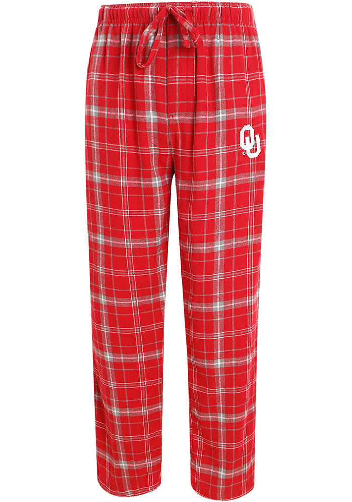 College Concepts Men's Louisville Cardinals Cardinal Red Concord Flannel Pants, Large, Team | Holiday Gift