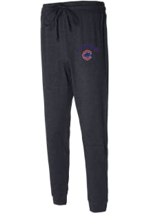 Chicago Cubs Mens Grey Scotch Fashion Sweatpants