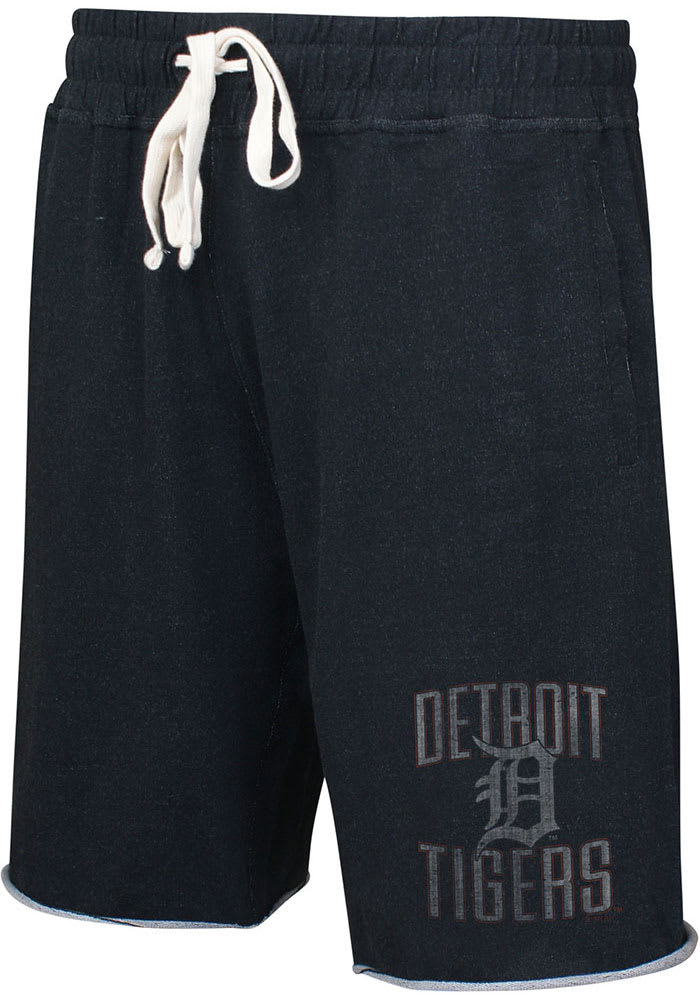 Detroit Tigers Mens Navy Blue Podium Shorts