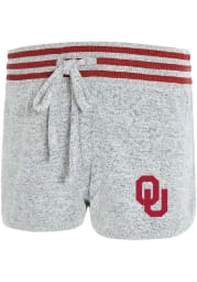 Oklahoma Sooners Womens Grey Siesta Shorts