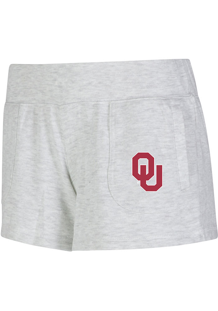 Oklahoma Sooners Womens Grey Crossfield Shorts