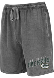 Green Bay Packers Mens Charcoal TRACKSIDE Shorts