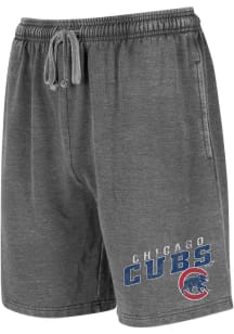 Chicago Cubs Mens Charcoal Trackside Shorts