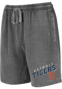 Detroit Tigers Mens Charcoal Trackside Shorts