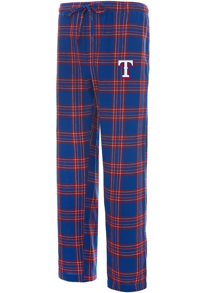 Texas Rangers Mens Concepts Sport ROYAL Takeaway Sleep Pants - 5622962