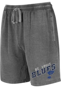 St Louis Blues Mens Charcoal Trackside Shorts