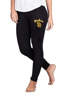 Concepts Sport San Diego Padres Womens Black Fraction Pants