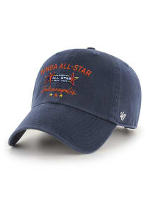 47 Indiana Fever 2025 WNBA All-Star Game Clean Up Adjustable Hat - Navy Blue