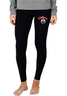 Concepts Sport Edmonton Oilers Womens Black Fraction Pants
