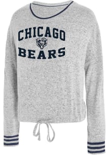 Chicago Bears Womens Grey Siesta Loungewear Sleep Shirt