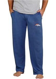 Concepts Sport Denver Broncos Mens Navy Blue Quest Sleep Pants
