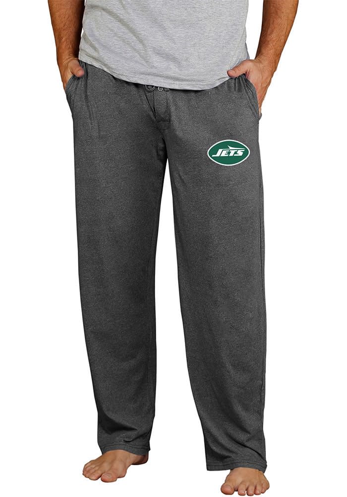 Women's Antigua Heather Gray New York Jets Victory Full-Zip Hoodie Size: Large