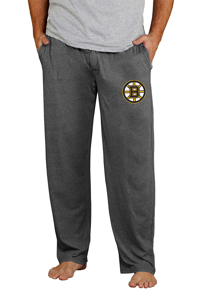 Boston Bruins Mens Grey Quest Sleep Pants