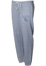 Kansas City Royals Womens Mainstream Grey Sweatpants
