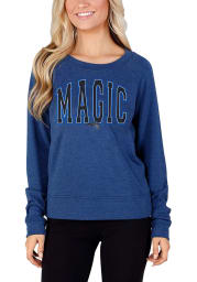Orlando Magic Womens Blue Mainstream Crew Sweatshirt