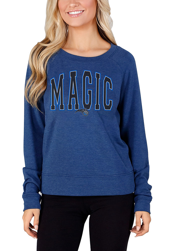 Orlando Magic Womens Blue Mainstream Crew Sweatshirt