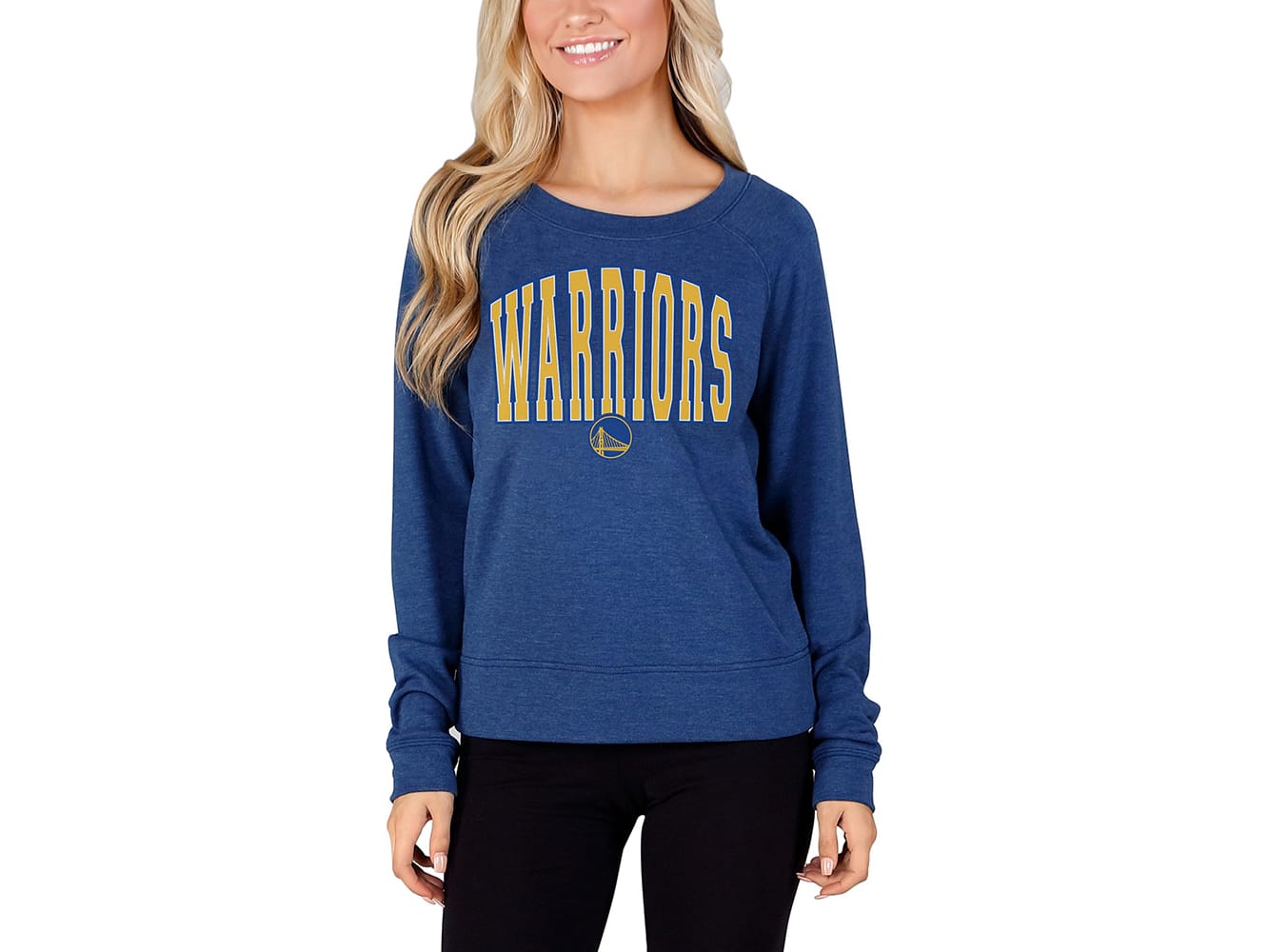 Women's Pro Standard White Golden State Warriors Classic - Pullover Hoodie