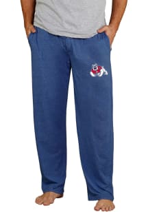 Concepts Sport Fresno State Bulldogs Mens Navy Blue Quest Sleep Pants