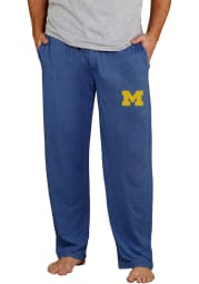 Michigan Wolverines Mens Navy Blue Quest Sleep Pants