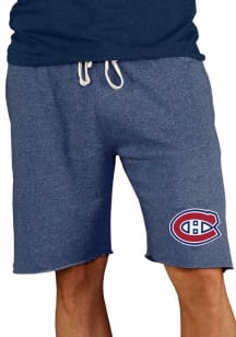 Concepts Sport Montreal Canadiens Mens Navy Blue Mainstream Shorts
