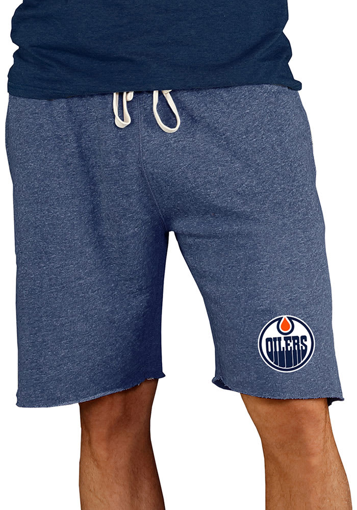 Edmonton Oilers Mens Navy Blue Mainstream Shorts
