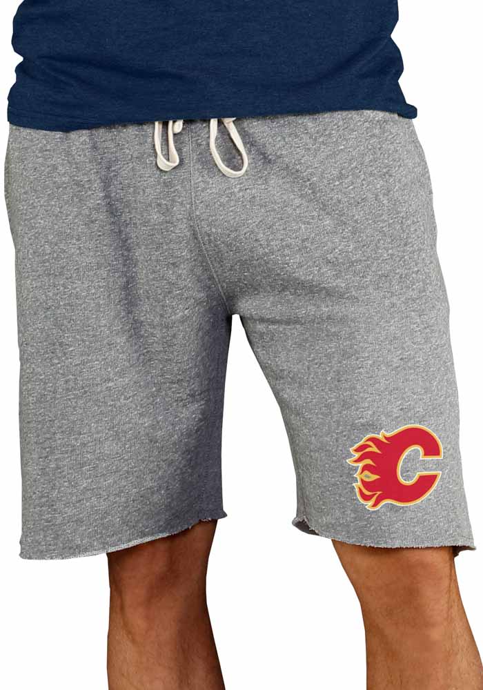 Calgary Flames Mens Grey Mainstream Shorts