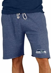 Seattle Seahawks Mens Navy Blue Mainstream Shorts