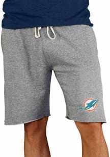 Concepts Sport Miami Dolphins Mens Grey Mainstream Shorts