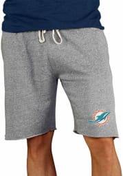 Miami Dolphins Mens Grey Mainstream Shorts