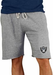 Las Vegas Raiders Mens Grey Mainstream Shorts