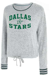 Dallas Stars Womens Grey Siesta Loungewear Sleep Shirt