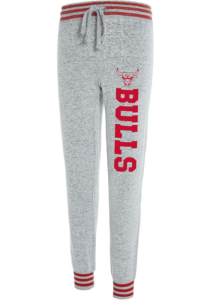 Chicago Bulls Womens Siesta Grey Sweatpants