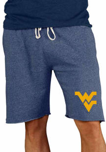 Concepts Sport West Virginia Mountaineers Mens Navy Blue Mainstream Shorts