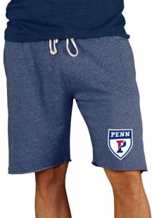 Concepts Sport Pennsylvania Quakers Mens Navy Blue Mainstream Shorts
