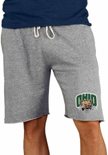 Concepts Sport Ohio Bobcats Mens Grey Mainstream Shorts