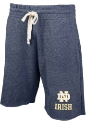 Notre Dame Fighting Irish Mens Navy Blue Mainstream Shorts