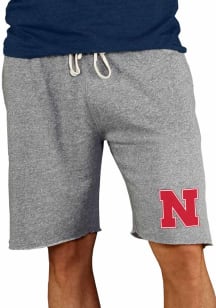 Concepts Sport Nebraska Cornhuskers Mens Grey Mainstream Shorts