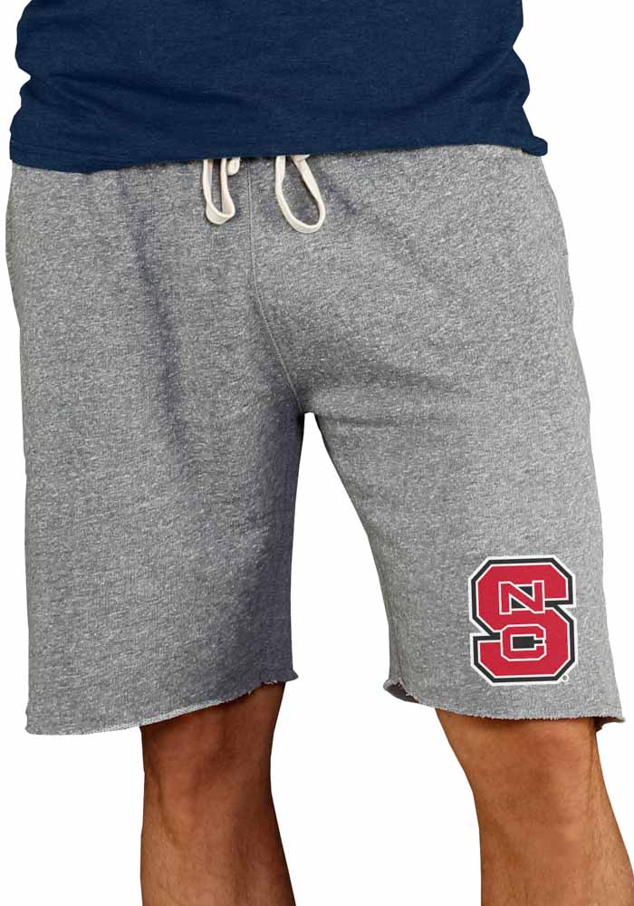 NC State Wolfpack Mens Grey Mainstream Shorts
