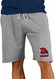 Concepts Sport Miami RedHawks Mens Grey Mainstream Shorts