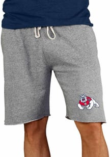 Concepts Sport Fresno State Bulldogs Mens Grey Mainstream Shorts