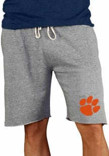 Concepts Sport Clemson Tigers Mens Grey Mainstream Shorts
