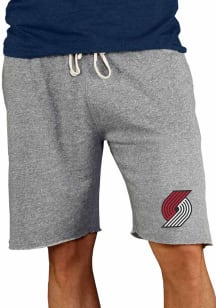 Concepts Sport Portland Trail Blazers Mens Grey Mainstream Shorts