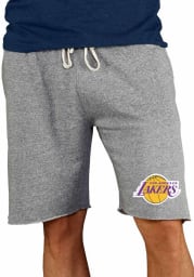 Los Angeles Lakers Mens Grey Mainstream Shorts