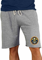 Denver Nuggets Mens Grey Mainstream Shorts