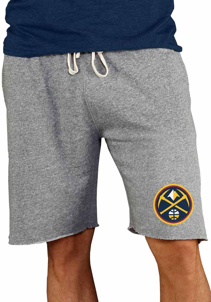 Denver Nuggets Mens Grey Mainstream Shorts