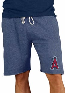 Concepts Sport Los Angeles Angels Mens Navy Blue Mainstream Shorts