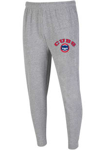Chicago Cubs Mens Grey Mainstream Jogger Fashion Sweatpants