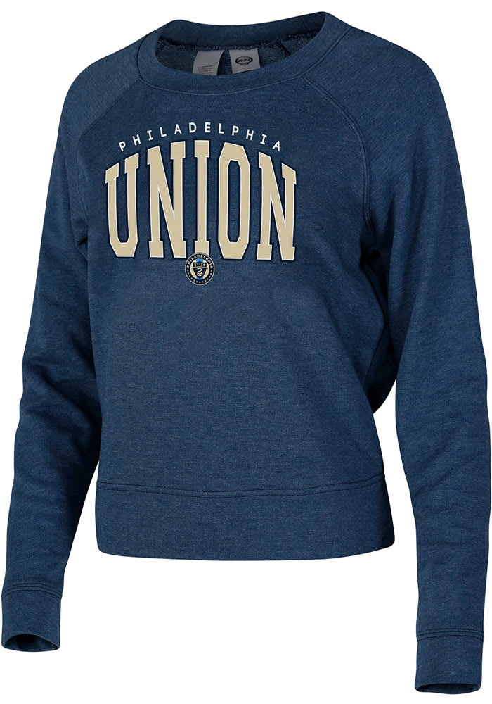 Philadelphia Union Womens Navy Blue Mainstream Crew Sweatshirt